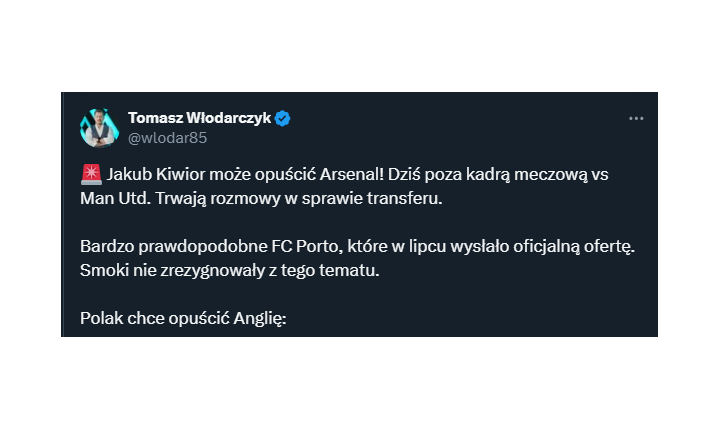 Jakub Kiwior może zmienić klub! TRWAJĄ ROZMOWY!