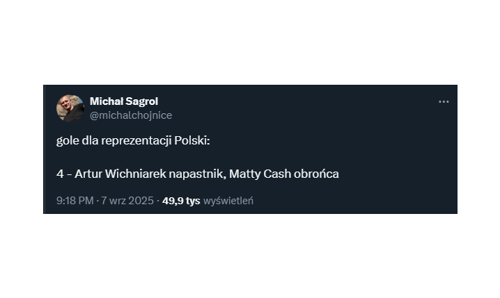 GOLE Artura Wichniarka i Matty'ego Casha w reprezentacji Polski!