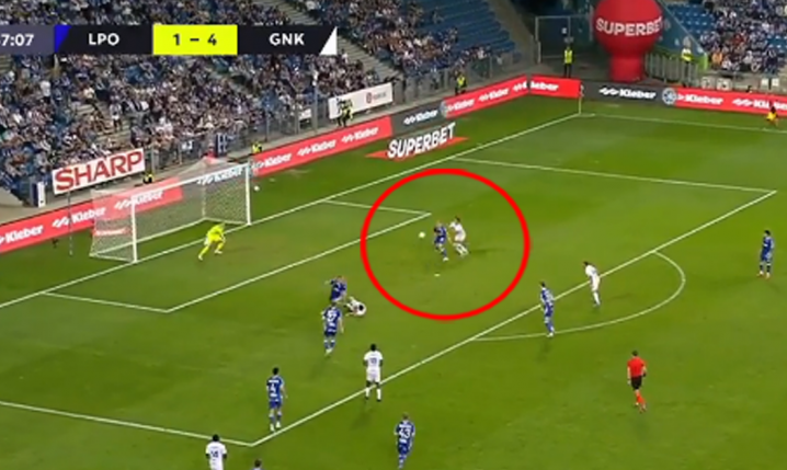 Gurgul strzela samobója 2 minuty po wejściu z ławki... 1-5 [VIDEO]