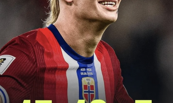 KOSMICZNE liczby Erlinga Haalanda w reprezentacji Norwegii!