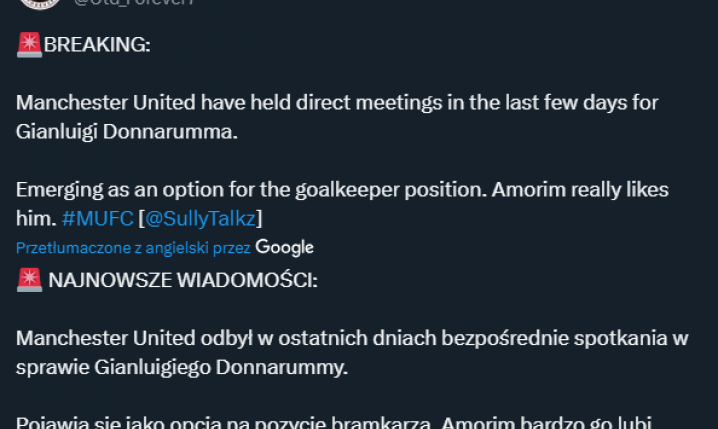 TEGO BRAMKARZA chce Manchester United! Trwają rozmowy!