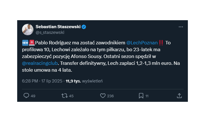 MOCNY RUCH! Lech Poznań ściąga hiszpańskiego napastnika!