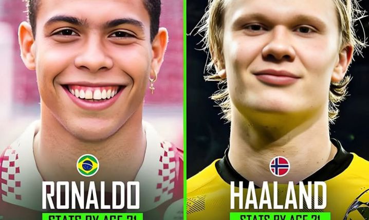 21-letni Ronaldo Nazario vs. 21-letni Erling Haaland [PORÓWNANIE]