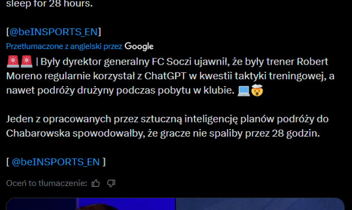 HIT! Robert Moreno został ZWOLNIONY z FC Soczi za... xD