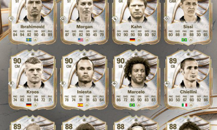 Wszystkie NOWE IKONY i ich STATYSTYKI w grze EA Sports FC 26!