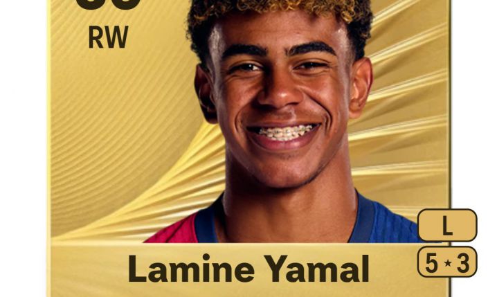 OVERALL Lamine Yamala w grze EA Sports FC 26!