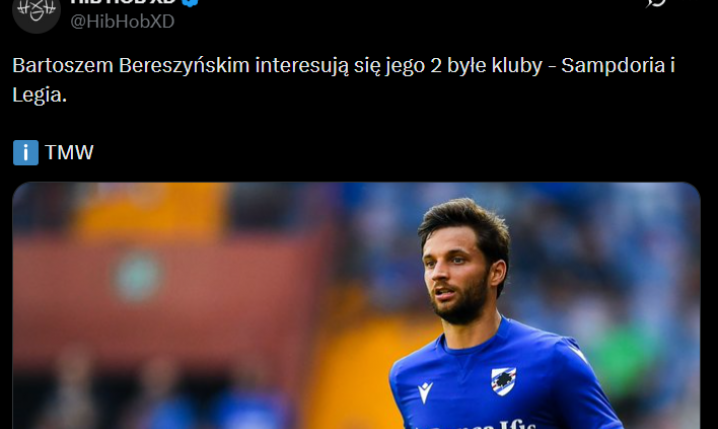 HIT! Te dwa BYŁE KLUBY chcą Bartosza Bereszyńskiego!