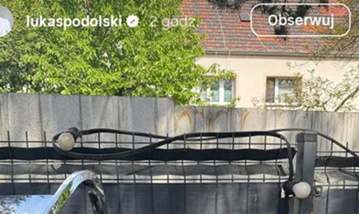 Tak wygląda MISTRZOWSKI GRILL u Lukasa Podolskiego :D