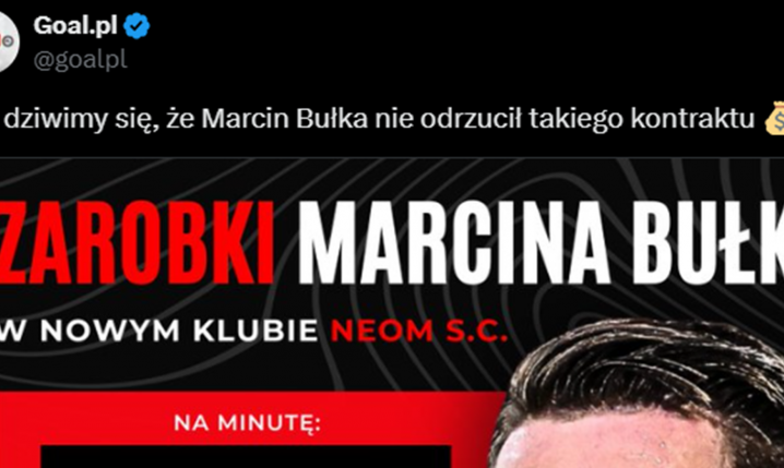 KOSMICZNE ZAROBKI Marcina Bułki NA MINUTĘ w nowym klubie!