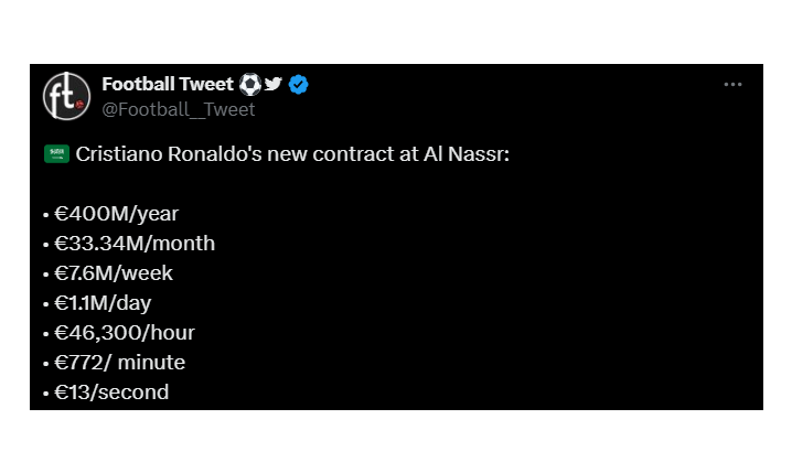 KOSMICZNE ZAROBKI Cristiano Ronaldo w Al-Nassr! Portugalczyk NA SEKUNDĘ zarabia... O.o