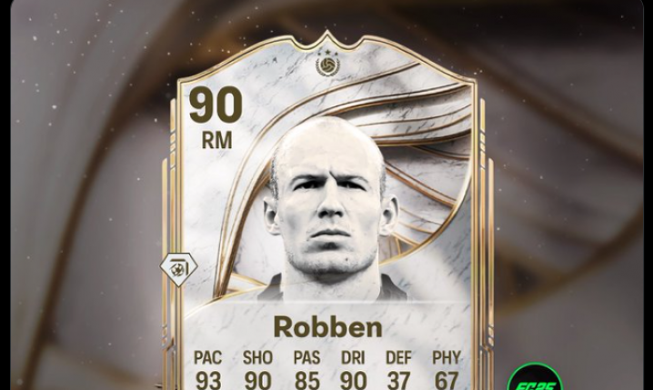 KOSMICZNA karta IKONY Arjena Robbena w grze EA Sports FC 26!