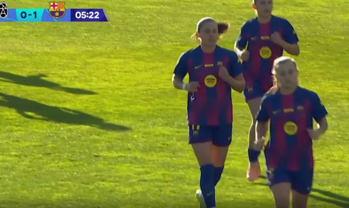 Ewa Pajor strzela gola w 6. MECZU Z RZĘDU dla Barcy [VIDEO]