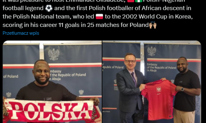 Tak teraz wygląda Emmanuel Olisadebe!