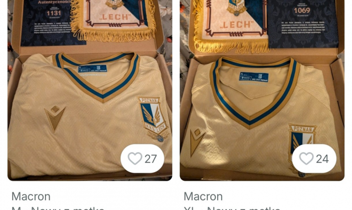 HIT! Tyle na Vinted kosztują LIMITOWANE KOSZULKI Lecha xD