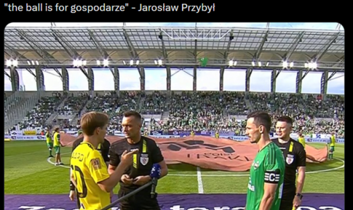 Oto co POWIEDZIAŁ sędzia Przybył tuż przed meczem Radomiak - Wieczysta xD