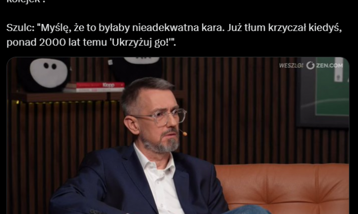 HIT! Szef Kolegium Sędziów PORÓWNAŁ Bartosza Frankowskiego do...