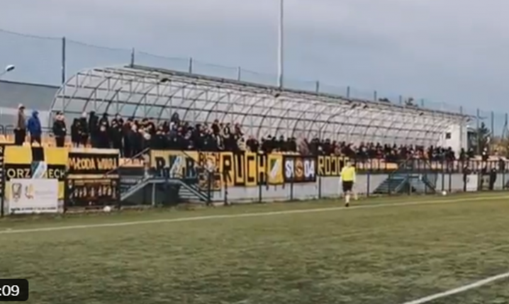 HITOWA PRZYŚPIEWKA kibiców Ruchu Radzionków [VIDEO]