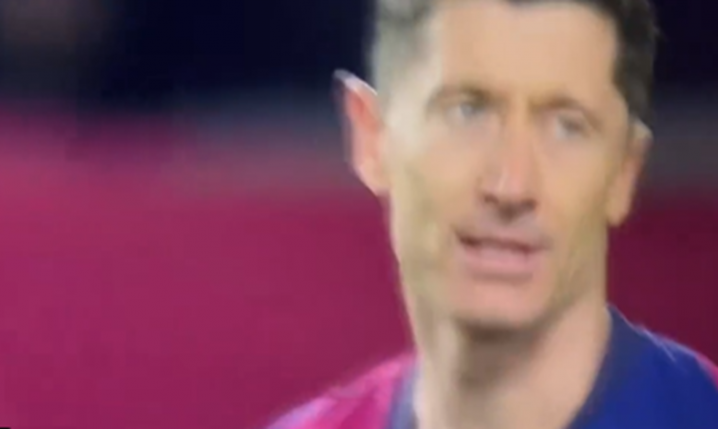 Robert Lewandowski prezentuje PIĘKNĄ POLSZCZYZNĘ na hiszpańskiej ziemi xD [VIDEO]