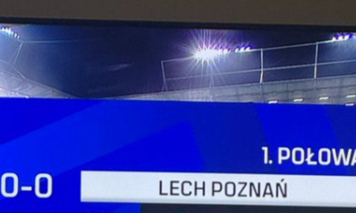 STATYSTYKI Lecha Poznań po 1. połowie meczu z Piastem xD