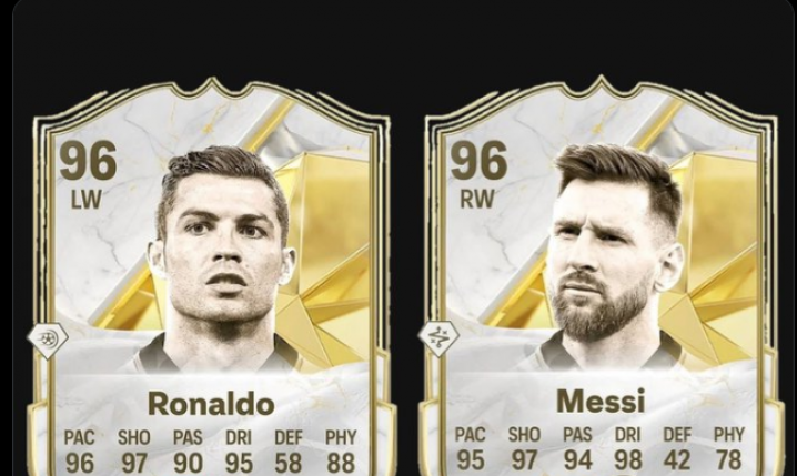 Tak mogą wyglądać KARTY IKON Ronaldo i Messiego w EA Sports FC O.o