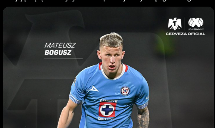 Tak Mateusz Bogusz ZADEBIUTOWAŁ w Cruz Azul! <3