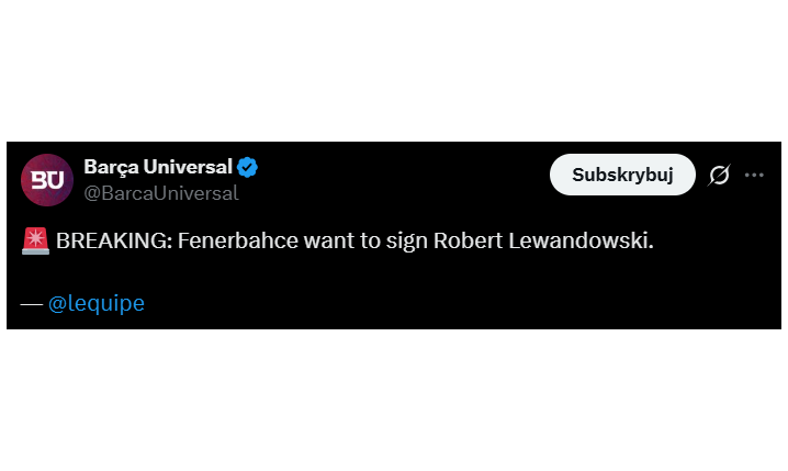 NOWY KLUB z zupełnie NOWEJ LIGI chce Roberta Lewandowskiego!