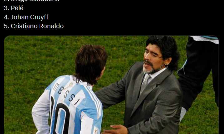 TOP 5 najlepszych piłkarzy W HISTORII według Sky Sports!