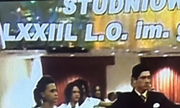 Małgorzata Tomaszewska pokazała jak... TAŃCZYŁA POLONEZA Z LEWYM NA STUDNIÓWCE xD