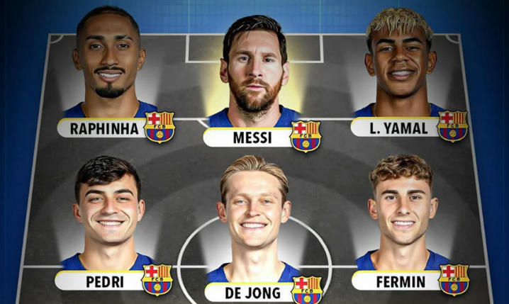 Kibice Barcelony już ustawiają SKŁAD BLAUGRANY z Messim w składzie :D