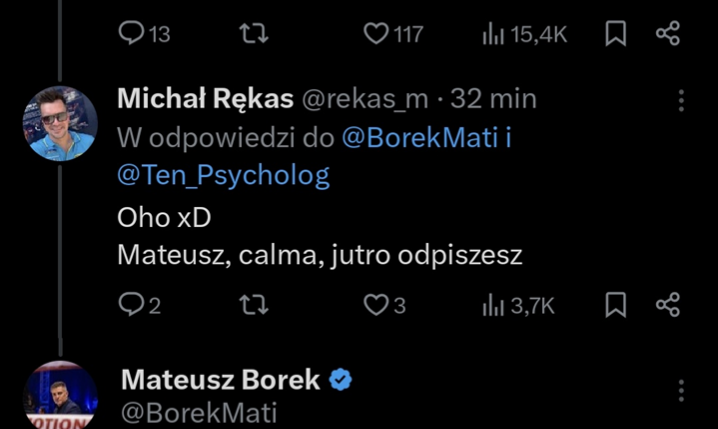 ODPALONY Mateusz Borek nt. POLITYKI i przejścia Łukasza Ciony do innej TV!