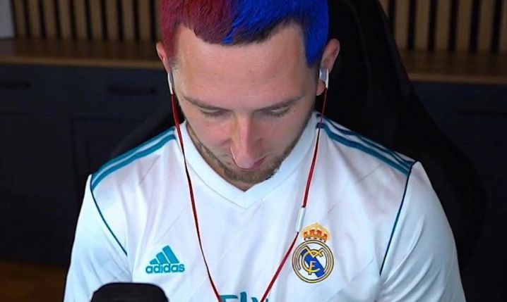 Taką FRYZURĘ zrobił sobie kibic Realu - Lachu xD