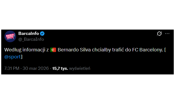 HIT! Ten piłkarz Manchesteru City CHCIAŁBY TRAFIĆ do Barcelony!