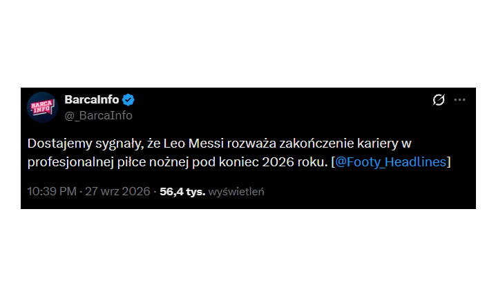 DZIEJE SIĘ - Wtedy Leo Messi ma całkowicie ZAKOŃCZYĆ SWOJĄ KARIERĘ!