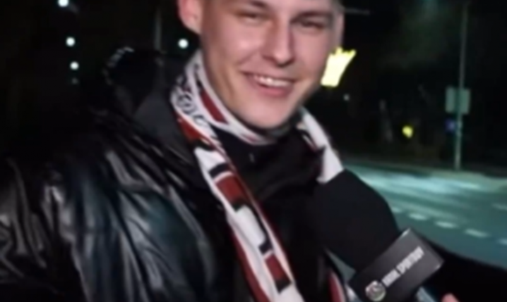 ''KU**A, RADZIO WYGRAŁO''! Kibic Rayo PRZYJECHAŁ do Polski i ZNOWU ZROBIŁ SHOW xD [VIDEO]