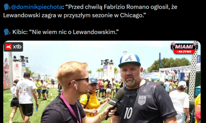 REAKCJA kibica z USA na HERE WE GO Lewego w Chicago Fire xD