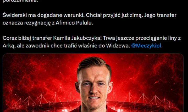 HIT! TYLE Widzewa zapłaci za Karola Świderskiego!