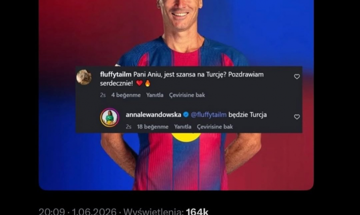 Anna Lewandowska ZABRAŁA GŁOS w sprawie ''PODRÓŻY DO TURCJI''!