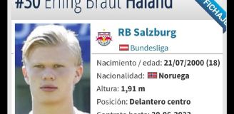 WPIS KIBICA Realu Betis nt. Erlinga Haalanda z 2019 roku XD