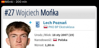 OGROMNY WZROST WARTOŚCI rynkowej Wojciecha Mońki!