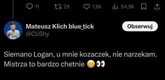 Mateusz Klich ODPOWIADA na tweeta Parisa Platynova xD