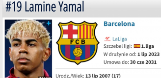 Kolejny WZROST WARTOŚCI Lamine'a Yamala na Transfermarkt!