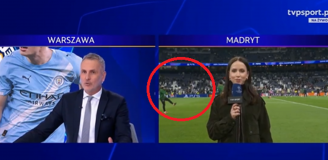 Maja Strzelczyk DOSTAŁA PIŁKĄ podczas studia przed meczem LM xD [VIDEO]