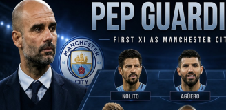 Tak wyglądała PIERWSZA XI Pepa Guardioli po przejęciu Manchesteru City :D