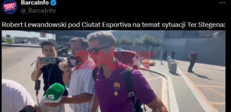 Robert Lewandowski KRÓTKO NT. SYTUACJI Ter Stegena xD