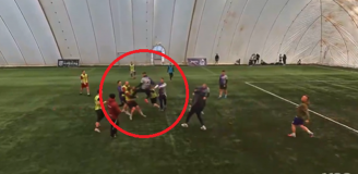 HIT! KUNG-FU w polskiej lidze szóstek xD [VIDEO]