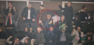 EPICKA REAKCJA Zbigniewa Bońka na gola Legii w meczu z Widzewem xD [VIDEO]