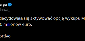 HIT! Barca AKTYWUJE KLAUZULĘ w wysokości aż 30 MLN EURO!