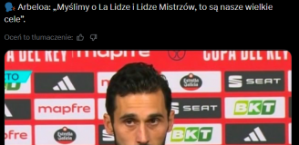 CELE Realu Madryt na ten sezon według Alvaro Arbeloi xD