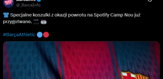 SPECJALNE KOSZULKI Barcelony na pierwszy mecz na nowym Camp Nou!