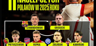 NAJLEPSZA XI POLAKÓW w 2025 roku według TVP Sport!
